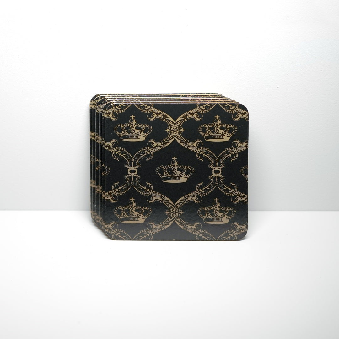 SEX GLASUNDERLÄGG VICTORIA SVART