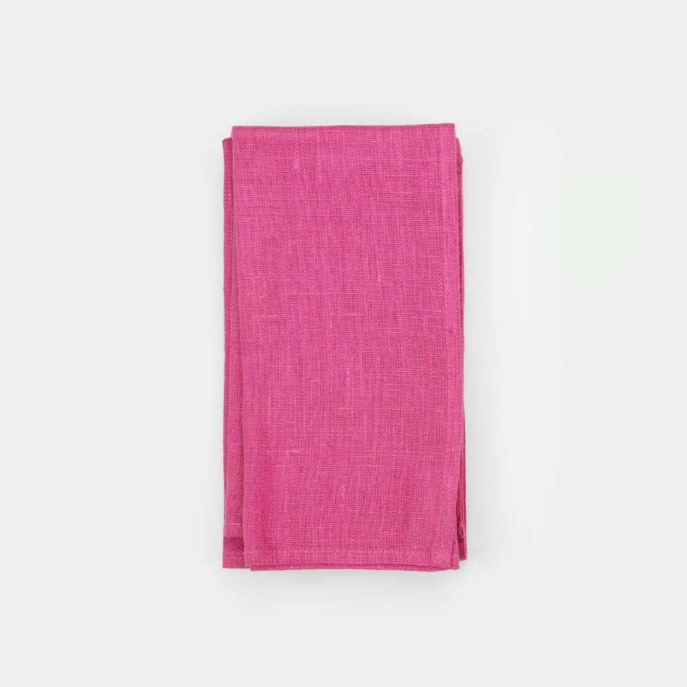 FYRA SERVETTER (CERISE)