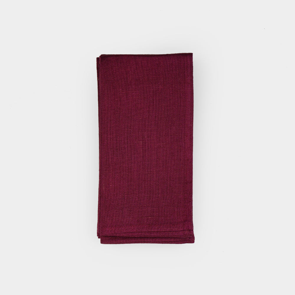 FYRA SERVETTER (PURPUR)