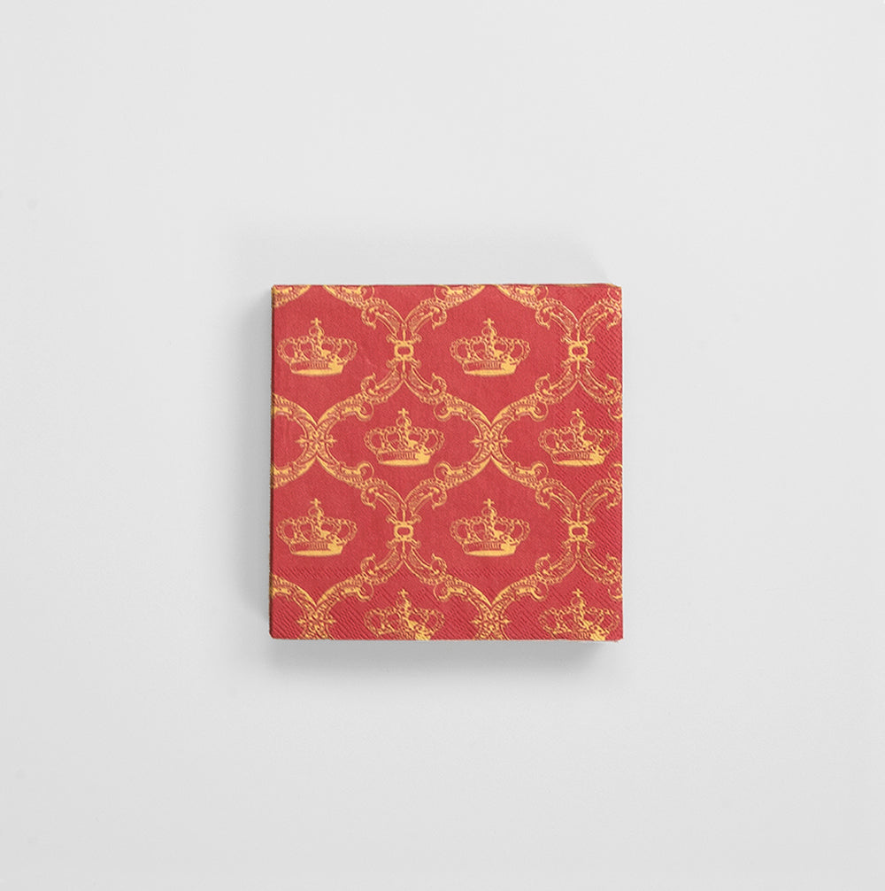 SERVETTER VICTORIA SMÅ RÖDA