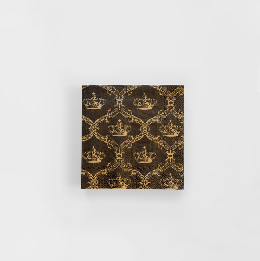 SERVETTER VICTORIA SMÅ SVARTA