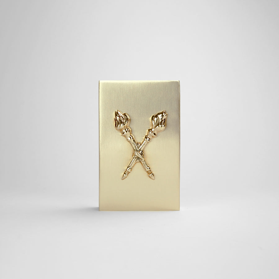 TÄNDSTICKSFODRAL MÄSSING